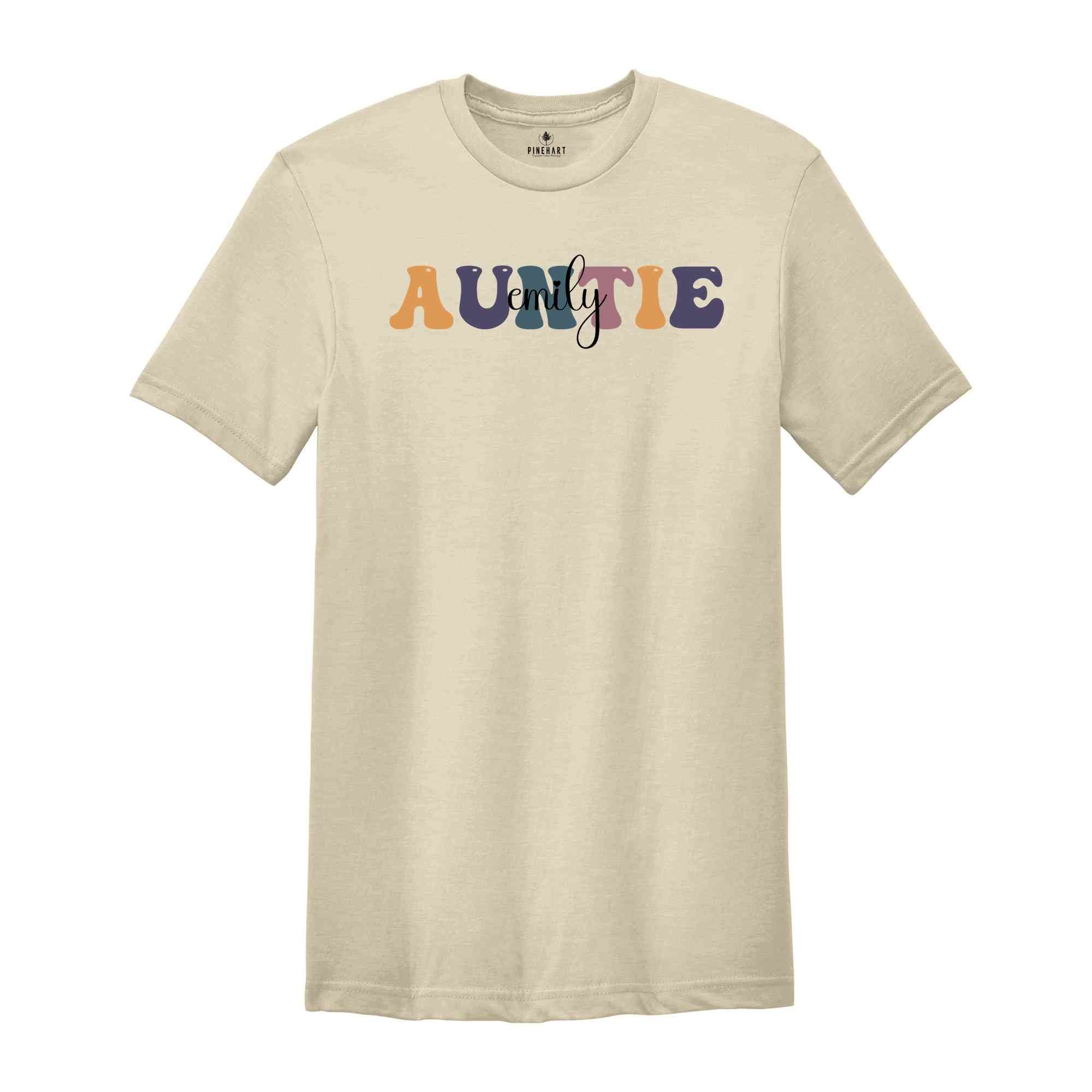 Personalized Auntie Shirt, I'm Just Here For My Nephew T-Shirt, Aunts Birthday Tee, Funny Gift For New Aunt