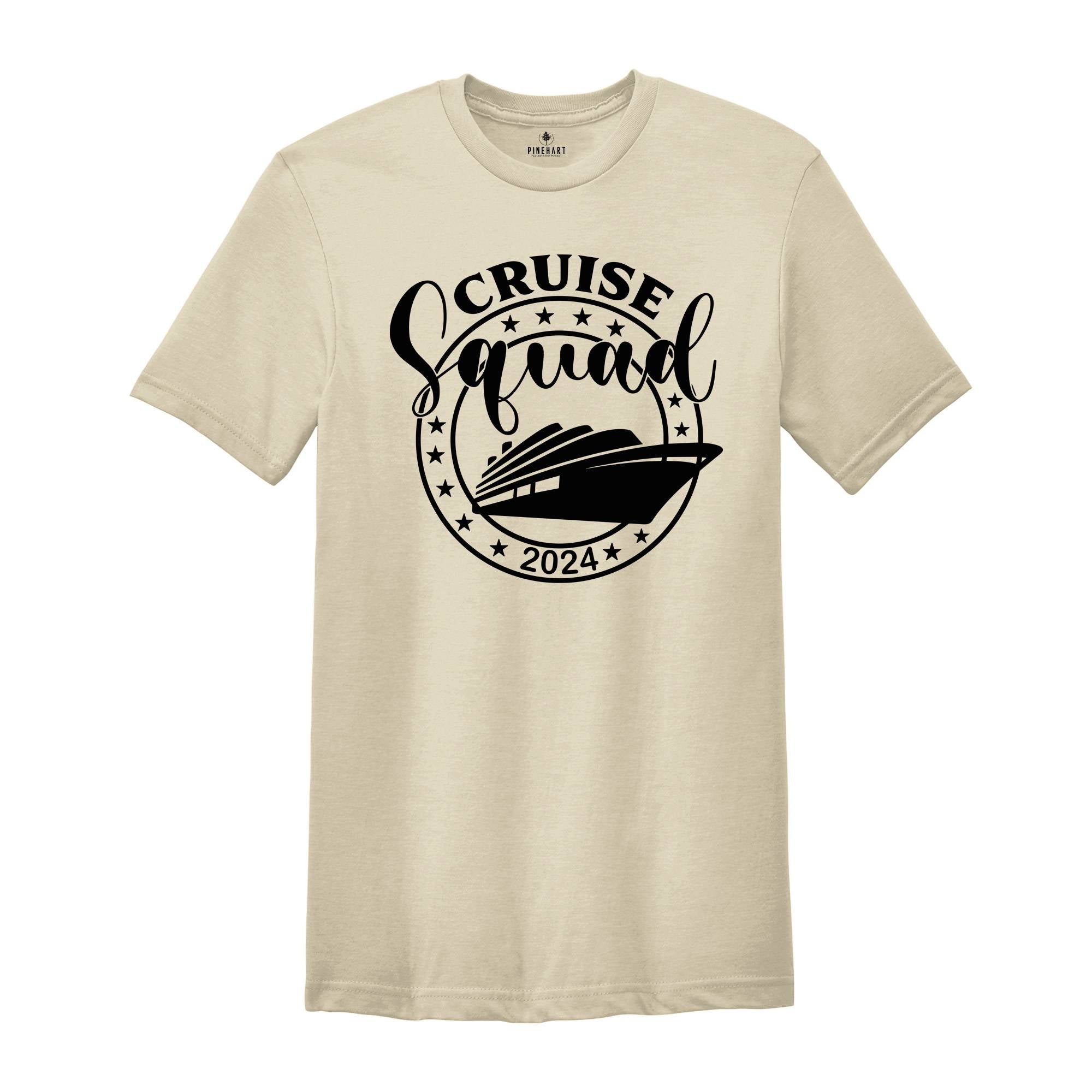 Cruise Squad 2024 Shirt, Cruise Family Shirt, Family Matching Shirt, Family Trip, Funny Vacation Gift, Summer Trip, Trip With Ship T Shirt