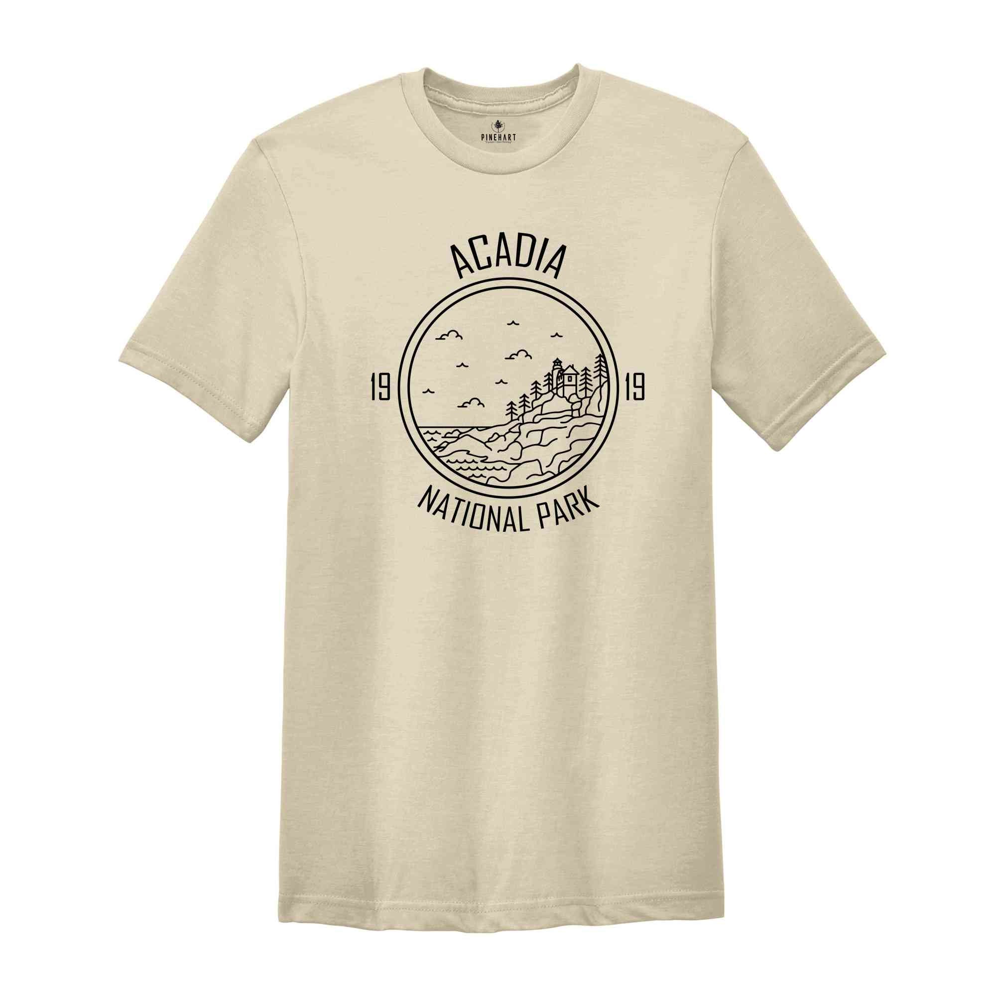 Acadia National Park Shirt, National Park Tee, Acadia Travel Shirt, Acadia Trip Shirt, Acadia Camping Shirt, Acadia Hiking Shirt,