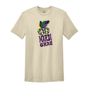 Mardi Gras Carnival Tee, Mardi Gras Party, Happy Mardi Gras, Parade Krewe, Flower de luce Shirt, Mardi Gras Gift