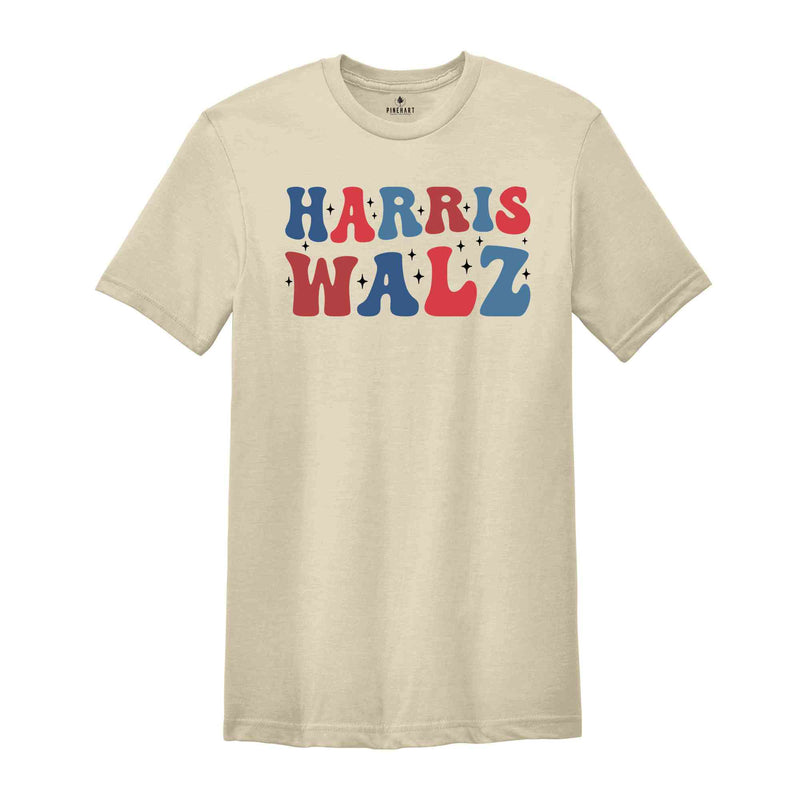 Harris Walz 2024 Shirt, Madam President Election T-shirt, Retro Voting Tee, Democrat Gift For Kamala Harris Supporters