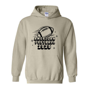 Super Bowl 2025 Sweatshirt, Game Day 2025 Hoodie, Sport Hoodie, Super Bowl Hoodie, American Football Hoodie, Football quote Gift