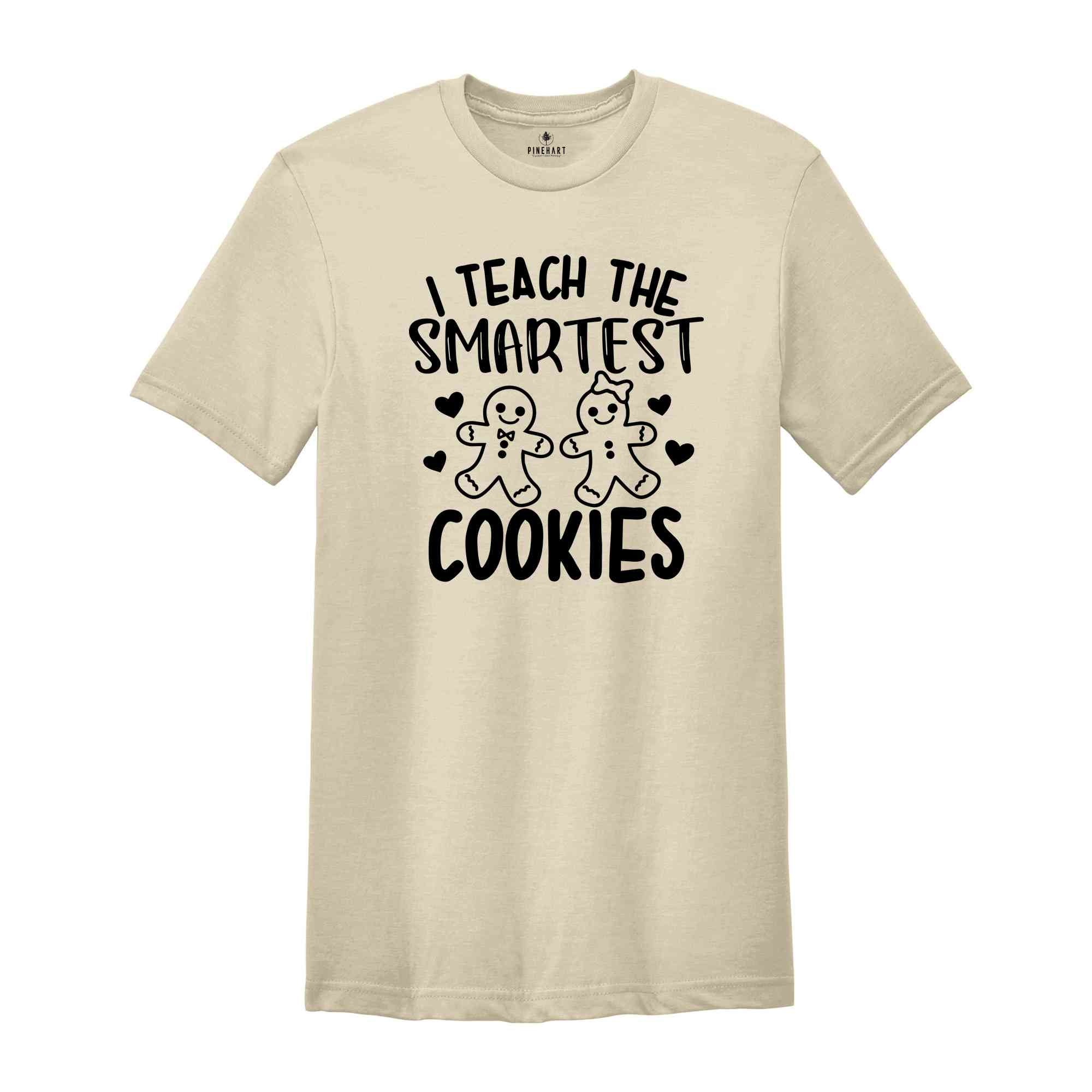 Baking Bright Minds, Smart Cookies, Teacher Christmas Shirt