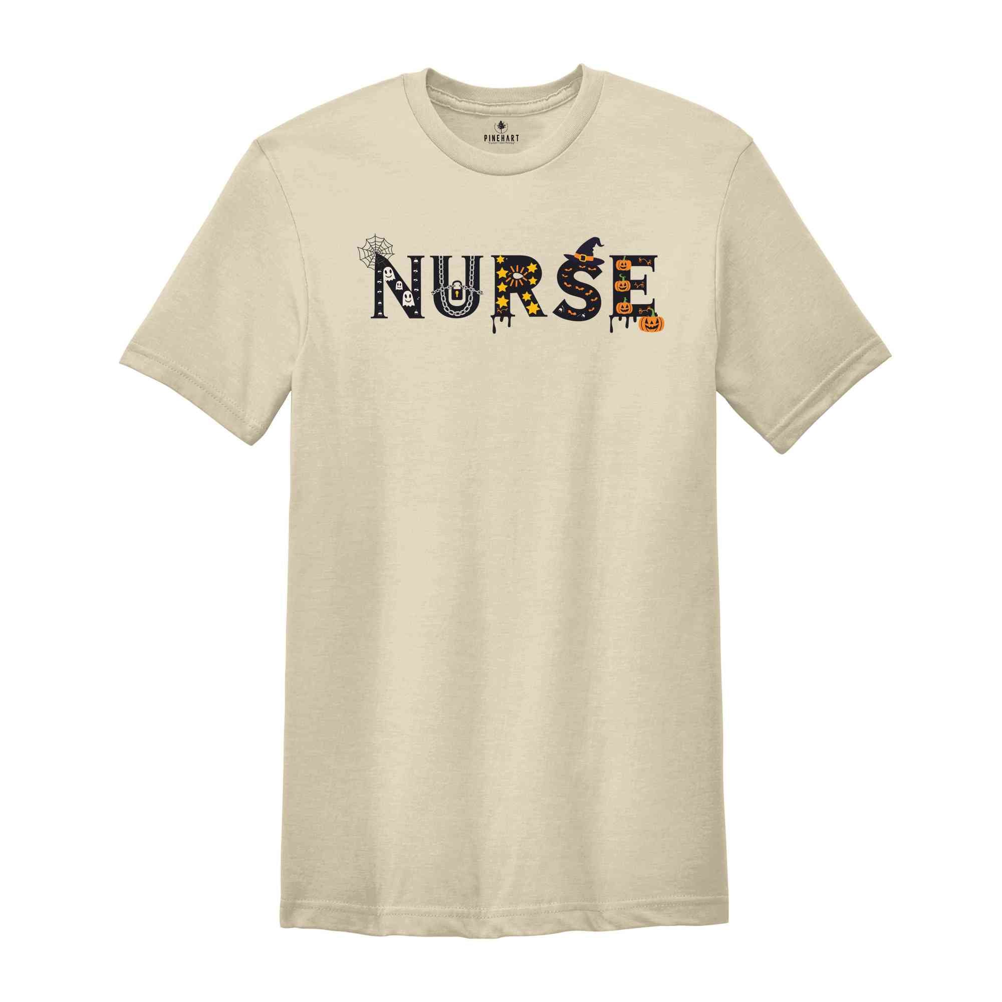 Halloween Nurse shirt, Halloween Nursing Shirt, Nurse Fall Shirt, Nurse Halloween, Nursing Tee, Halloween Shirt, Halloween Shirt