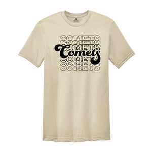 Team Mascot Shirt, Comets Team Shirt, Comets Team Spirit, Comets Fan Shirt, Comets School Shirt, Comets School Spirit