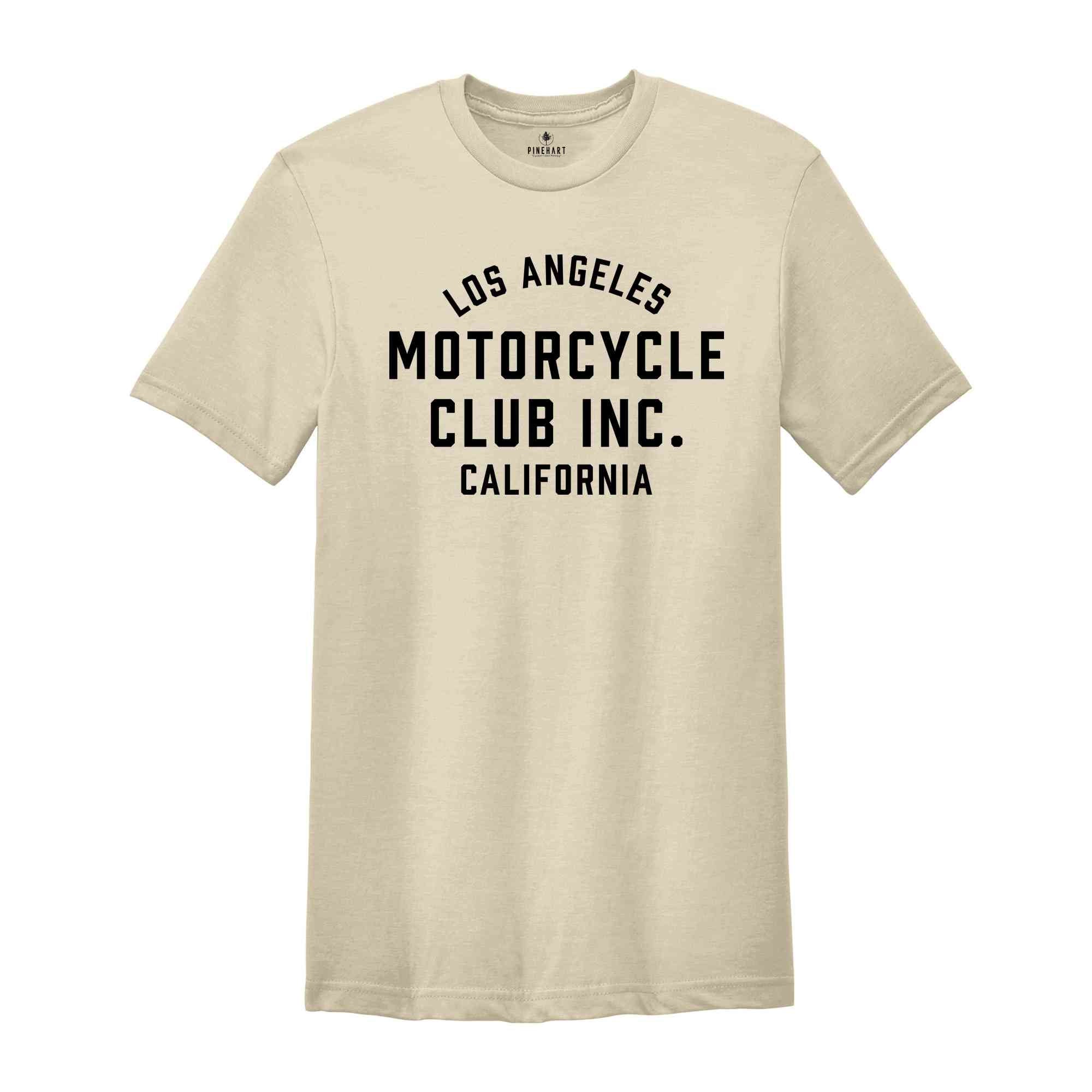 Los Angeles Motorcycle Club Inc. Shirt, Custom Motorcycle Shirt, Personalized Motorcycle Club Shirt, Custom Shirts