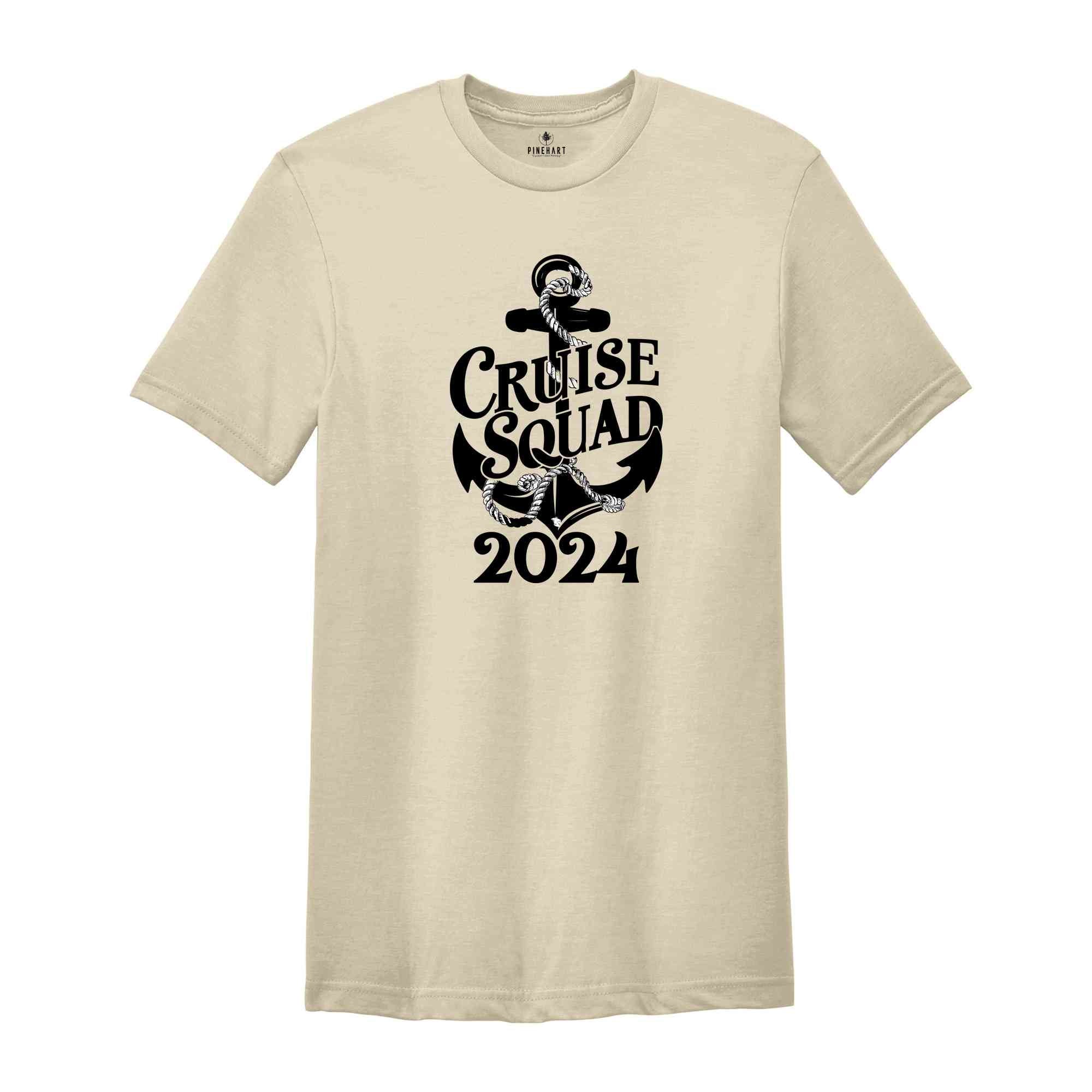 Cruise Squad, Family Cruise Shirts, Family Matching Vacation Shirts, 2024 Cruise Squad, Cruise 2024 Shirts, Matching Family Outfits