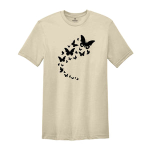 Butterfly Shirt For Women, Cute Butterfly T-Shirt, Butterfly Tee, Cute Butterfly Shirt, Animal Lover Gift, Butterfly Lover Gift