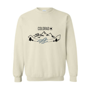 Colorado Sweater, Colorado State Sweatshirt, Colorado Montane, Trendy Sweatshirt, Colorado buffaloes, Sweater,Colorado Vacation