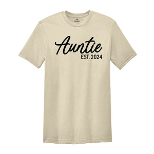 Auntie Shirt, Auntie Est Shirt, Cool Aunt Shirt, Best Aunt Shirt, Gift For Aunt, Best Auntie Shirt, Aunt Shirt, Niece Shirt