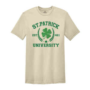 Pocket Rainbow Shamrock St Patricks Day T-Shirt, St Patricks Tee, Shamrock Tee, Lucky Shirt, St Patrick's Apparel, Rainbow Lucky Shamrock