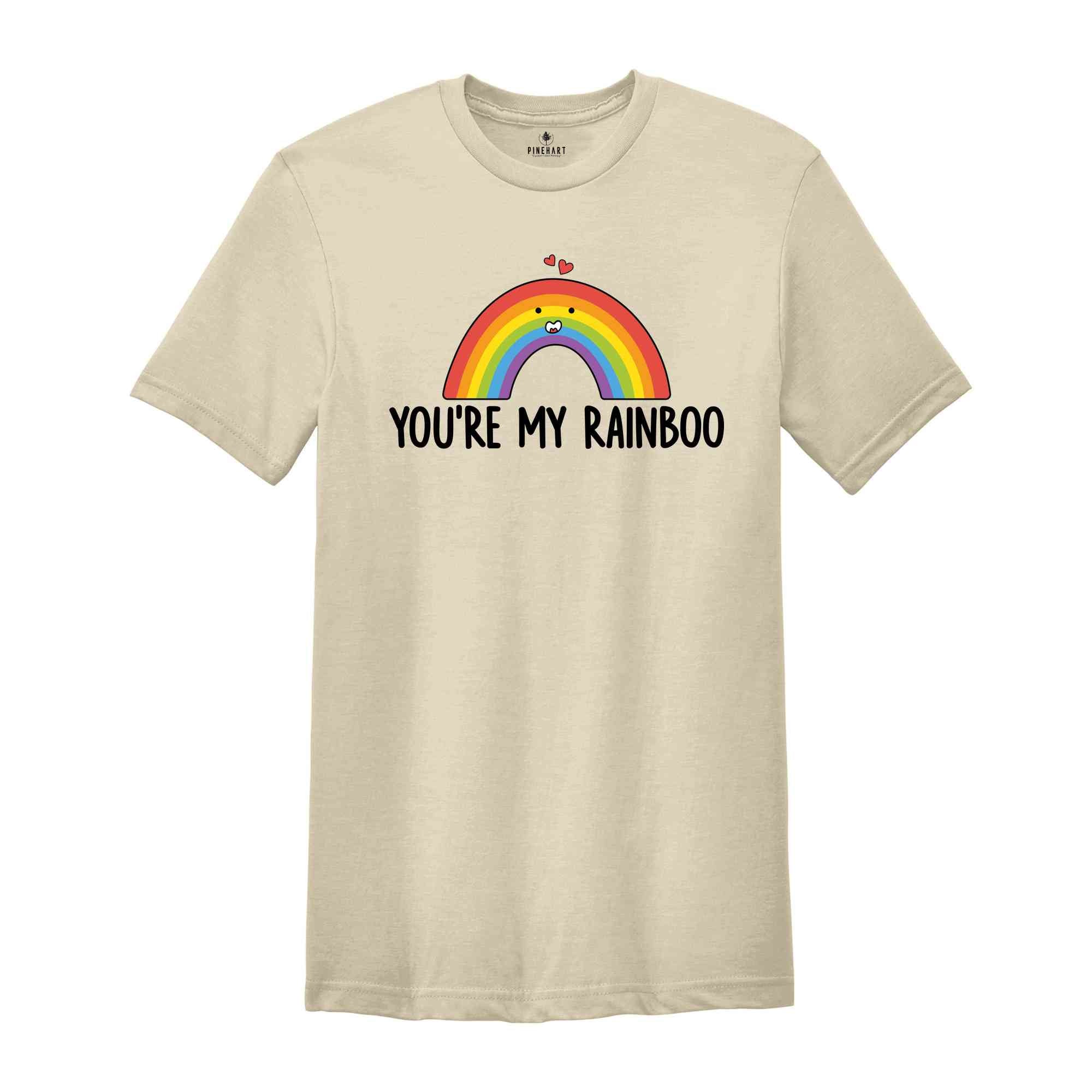 You're My Rainboo Shirt, Pride Rainbow Shirt, Funny LGBT Shirt, Cute LGBT Shirt, LGBT Support Shirt, LGBTQ Pride Shirt, Love Is Love Shirt