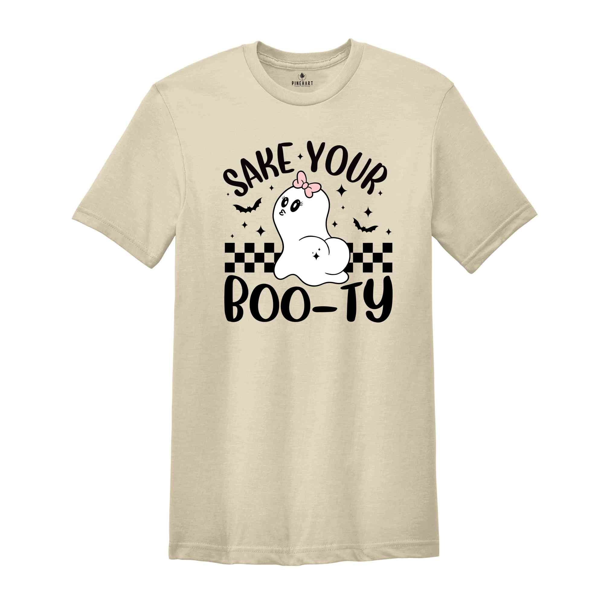 Sake Your Booty Shirt, Girl Halloween Shirt, Sake Your Booty Shirt, Funny Halloween Tee, Spooky Season Shirt, Cute Halloween Shirt, Boo Tee