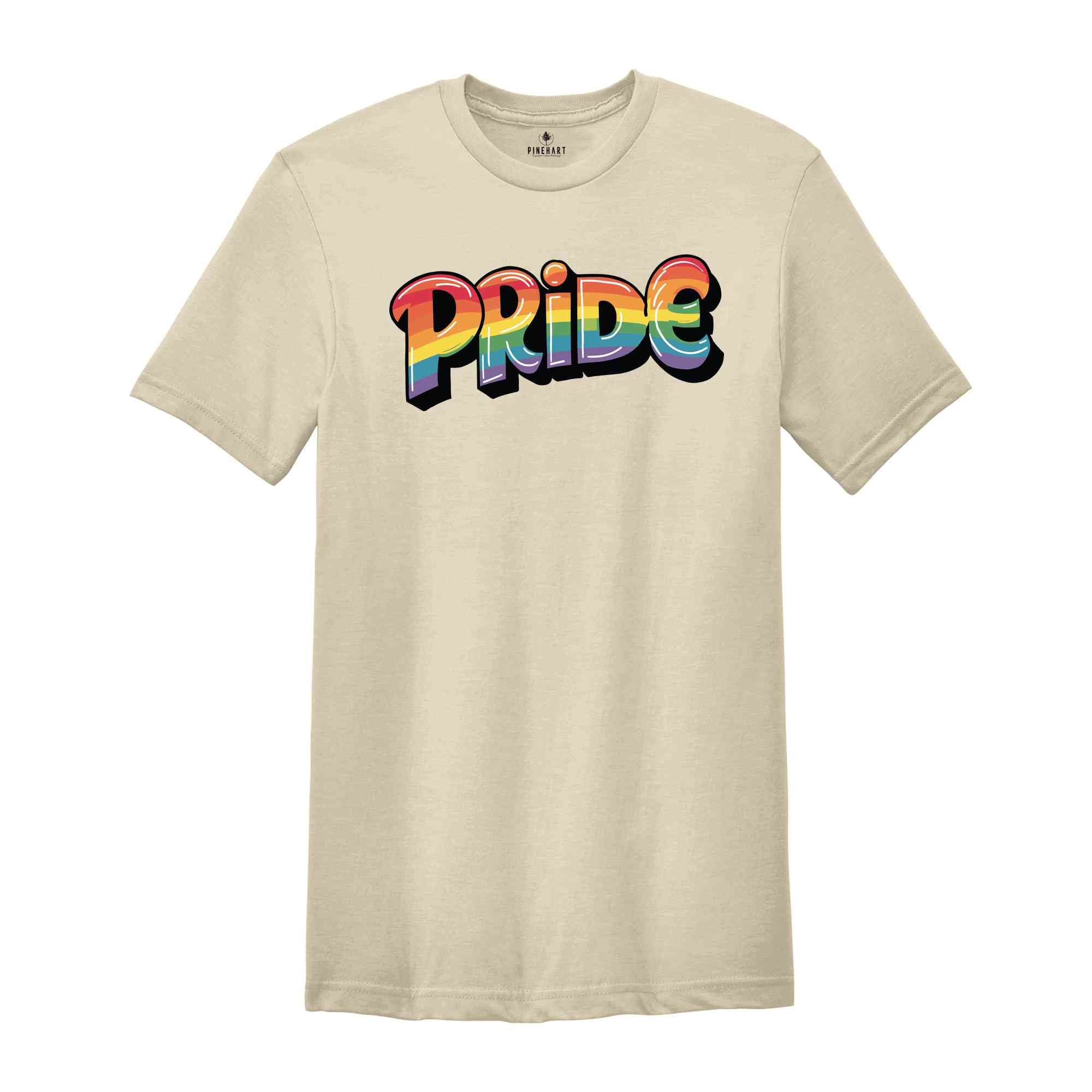 Pride Shirt, Pride Ally Shirt, Pride Month Shirt, LGBTQ Gift Tee, Gay Pride Shirt, Equality Shirt, Human Rights Shirt