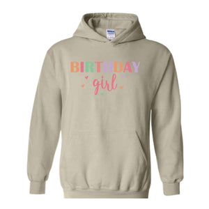 Birthday Girl Sweatshirt, Cute Birthday Girl Hoodie, Birthday Gift, Gift for Birthday Girl, Birthday Hoodie, Birthday Party Hoodie