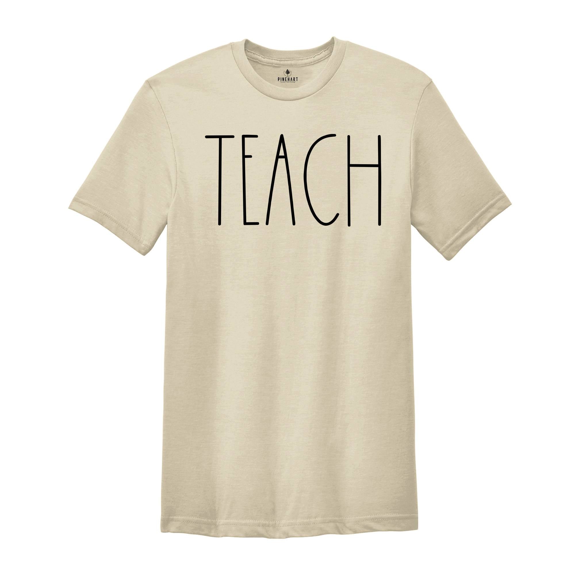 Teach Shirt, Teacher Shirts, Teacher Gift, Teacher Gifts ideas, Elementary School Teacher Shirt, Cute Teacher Tee