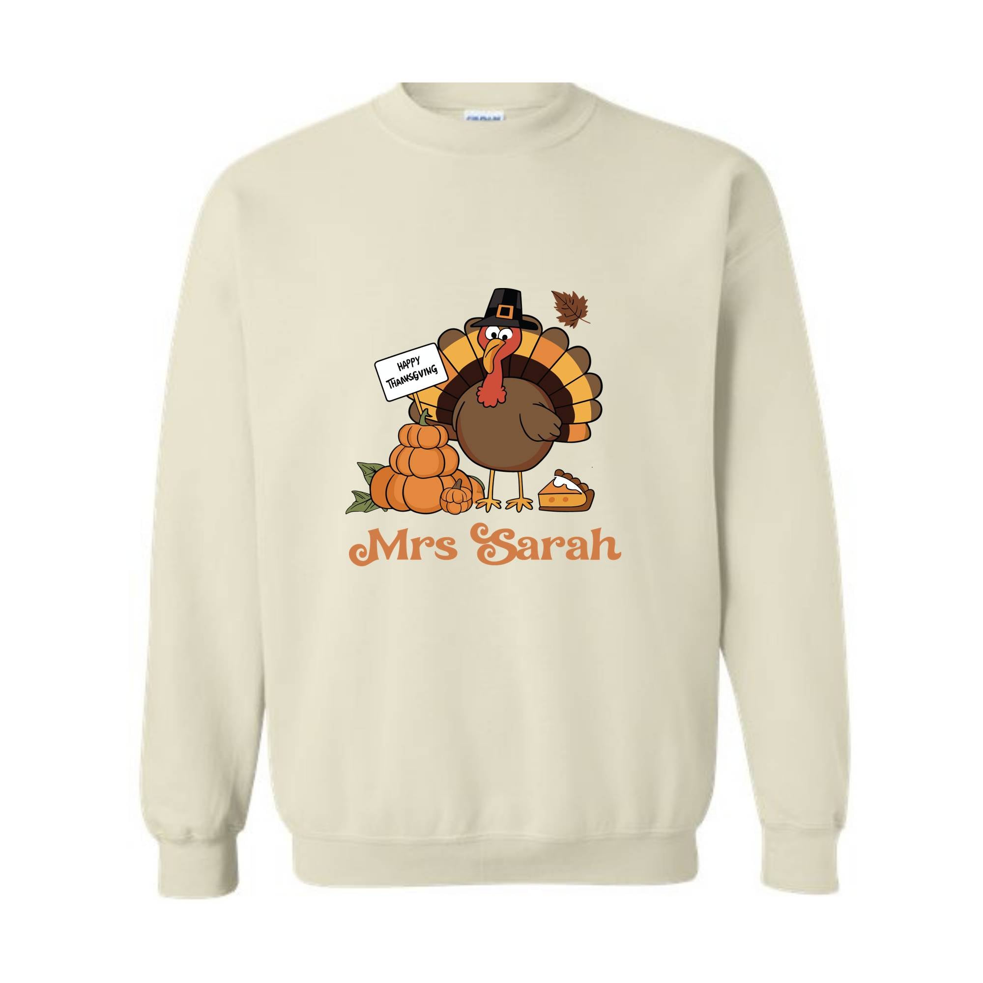 Custom Name Fall Teacher Shirt, I Teach The Cutest Turkeys Shirt, Thankful Teacher Shirt, Turkey Teacher Shirt, Thanksgiving Teacher Shirt