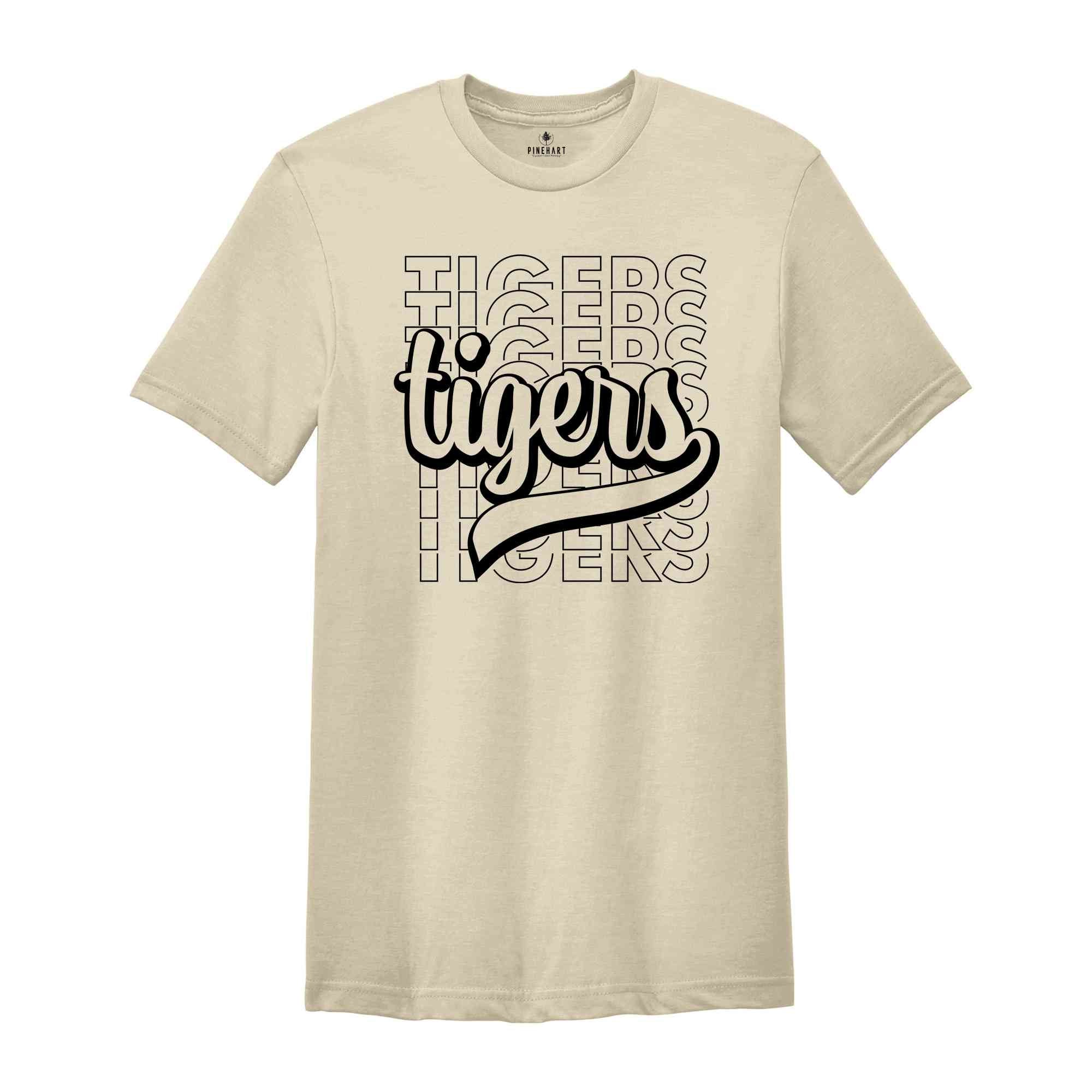 Tigers Mascot Shirt, Team Mascot Shirt, Tigers Team Shirt, Tigers Team Spirit Shirt, Tigers Fan Shirt, Tigers School Shirt