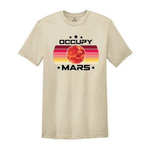 Occupy Mars Shirt, Mars Colony T-Shirt, Funny Mars Colonization Tee, Space Lover T-Shirt, Astronomy Lover Kid Tee