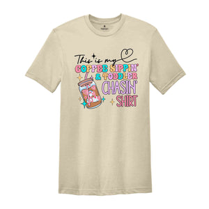 This Is My Coffee Sipping And Toddler Chasing Shirt, Kids Mom Life, Funny Mom T-Shirt, Coffee Funny Shirt, Mom Coffee Tee