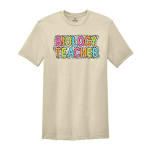 Biology Teacher Shirt, Teacher Gift, Cute Teacher Shirt, Teacher Life Shirt, Teaching Shirt, Gift For Teacher, Back To School Shirt