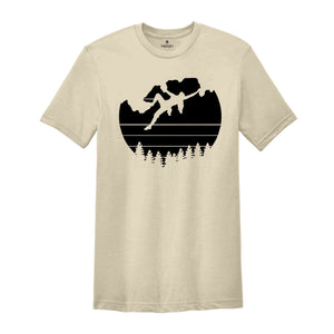 Rock Climbing Shirt, Rock Climbing, Climbing Shirt, Hiking Shirt, Bouldering Shirt, Camping Shirt, Rock Climber Gift