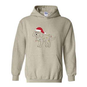 Christmas Dachshund Sweatshirt, Santa Dachshund Sweatshirt, Cute Dachshund Sweatshirt, Holiday Dachshund Sweatshirt , Dachshund Sweatshirt