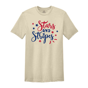 Stars and Stripes Shirt, July 4th Shirt, 4th of July Shirt, Independence Day Shirt, America Shirt, USA Shirt