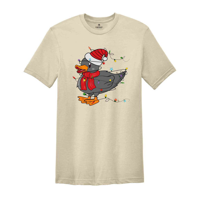 Christmas Duck Shirt, Funny Christmas Shirt, Cute Duck Shirt, Duck Shirt, Christmas Party Tee, Christmas Gift, Happy Christmas Shirt