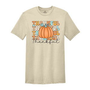 Thankful Shirt, Pumpkin Lover Shirt Cozy Season Shirt, Happy Thanksgiving Shirt, Thanksgiving Crewneck, Fall Shirt, Autumn Shirt