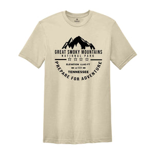 Smoky Mountains Shirt, Great Smoky National Park Shirt, Smoky Mountains Hiking Shirt, Smoky Mountain Trip Shirt, Adventurer Shirt