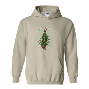 Merry Weedmas Sweatshirt, Christmas Tree Sweatshirt, Christmas Sweatshirt, Santa Claus Sweatshirt, Christmas Gift