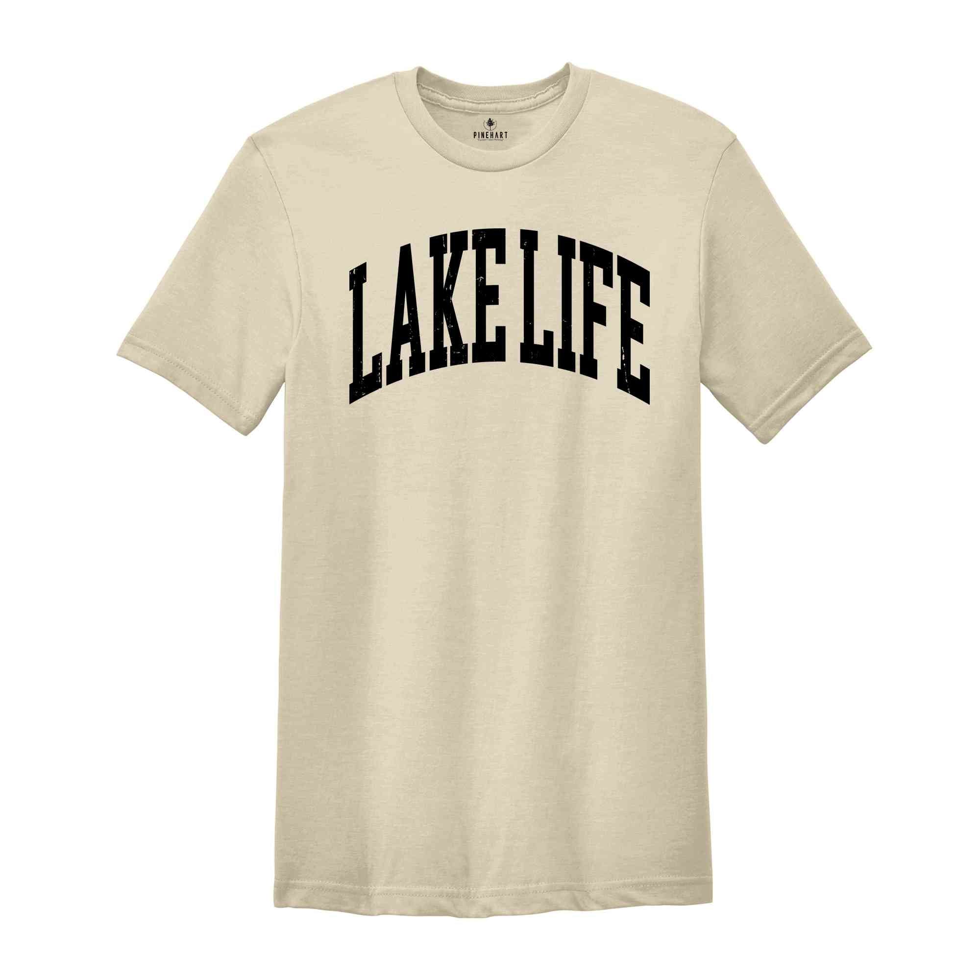 Lake Life Shirt, On The Lake T-Shirt, Travel Lover Shirt, Gift For Adventurer, Vacation T-Shirt, Camper Shirt, Camper Tee