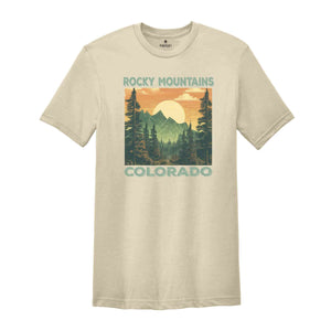 Rocky Mountains National Park Shirt, National Parks Shirt, National Park Gift, Rocky Mountains National Park, Nature Shirt, Vacation Shirt,