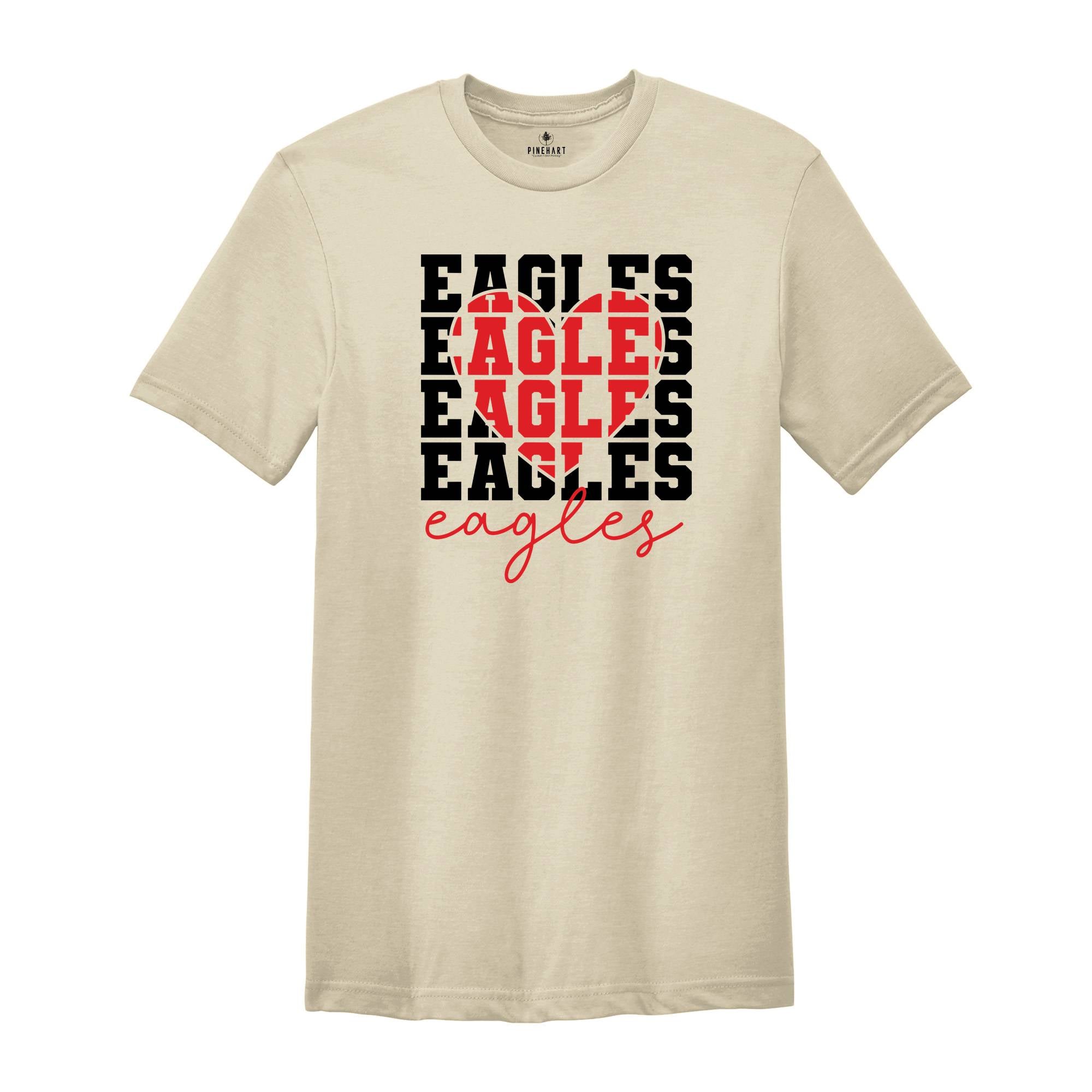 Team Mascot Shirt, Eagles Team Shirt, Eagles Football Shirt, Eagles Fan Shirt, Eagles School Shirt, Eagles School Spirit, Eagle Mascot Shirt