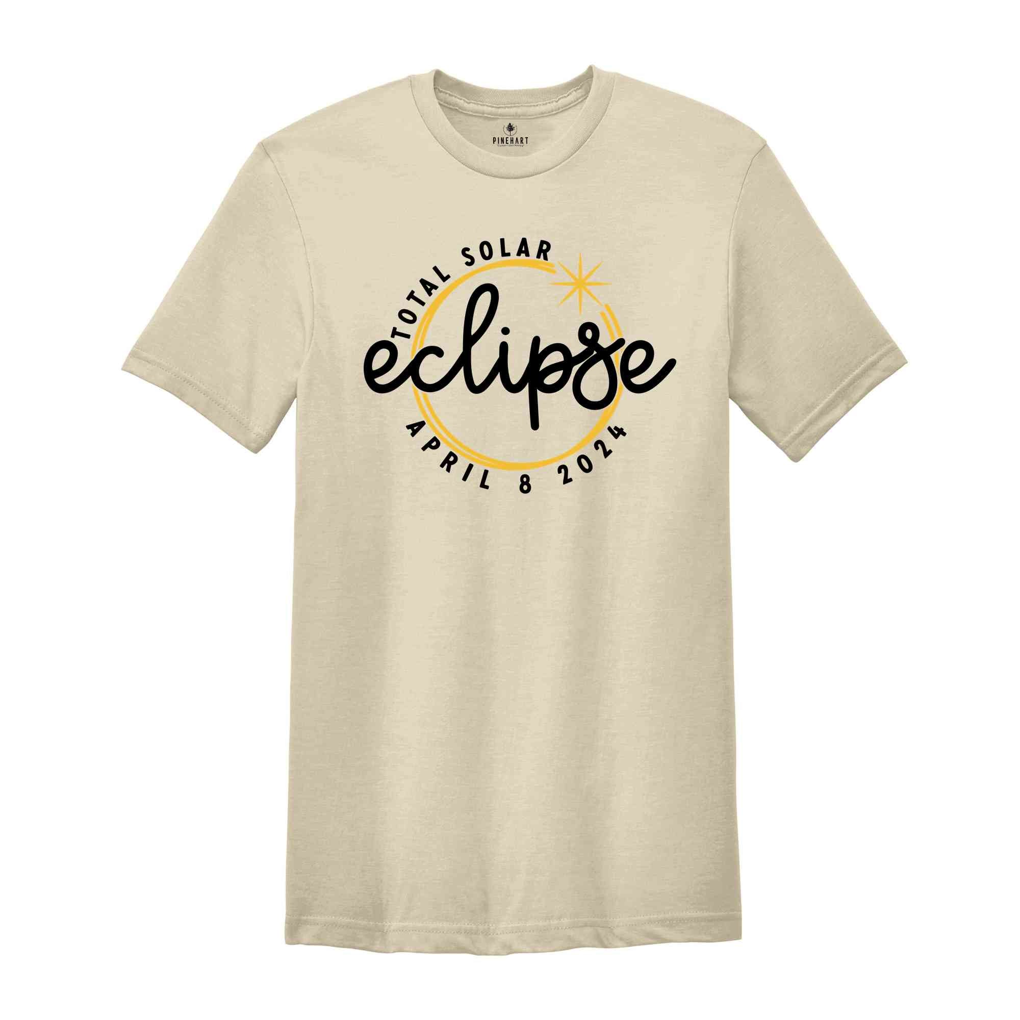 Eclipse 4-8-2024 Shirt, Total Solar Eclipse 2024 Shirt, April 8 2024 Shirt, USA Shirt, Spring Shirt, Eclipse Shirt