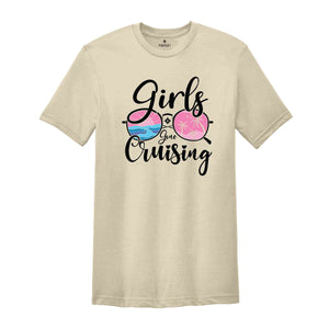 Girls Gone Cruising T-Shirt, Summer Holiday Shirt, Aesthetic Girls Weekend Shirt, Gift For Best Friend