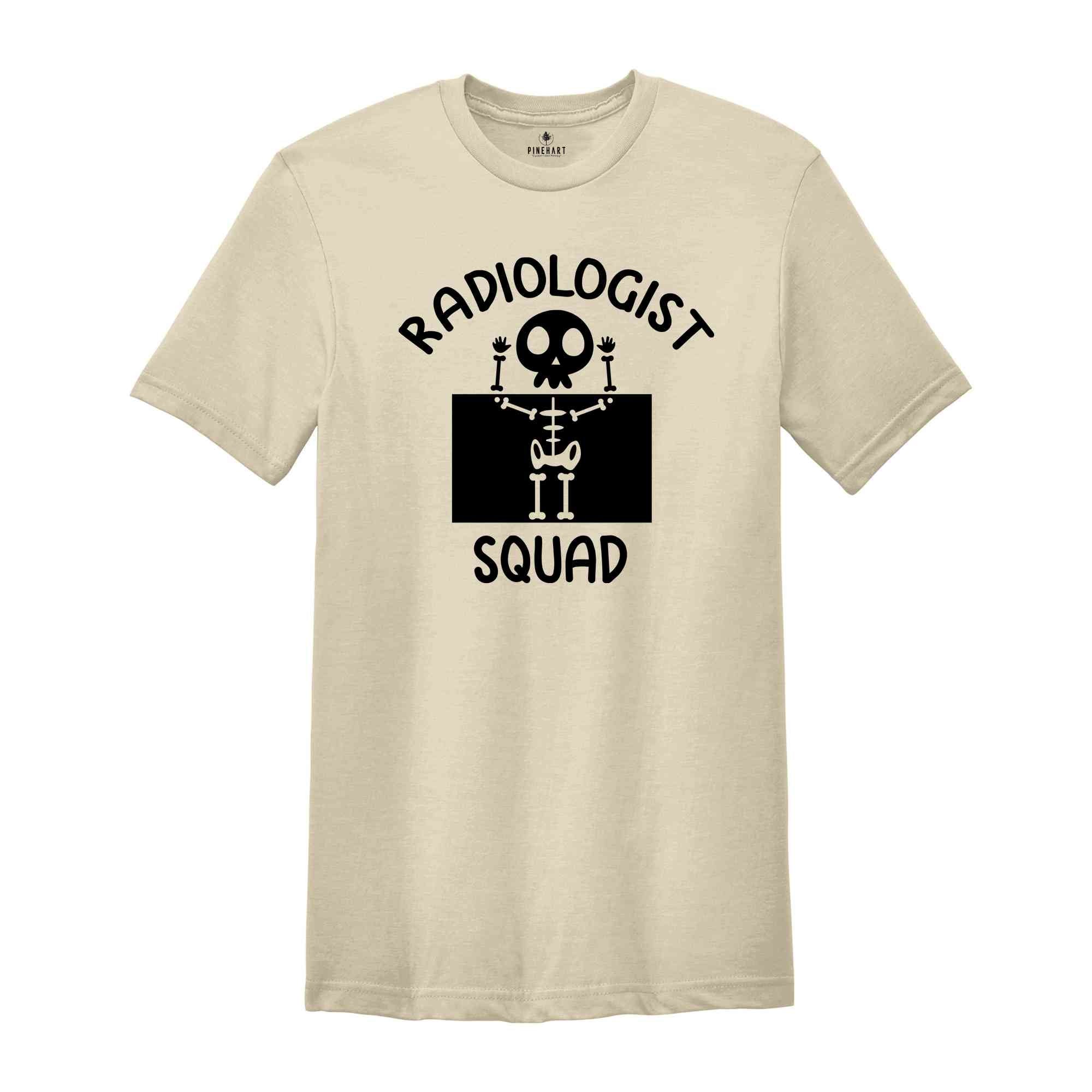 Radiologist Squad Shirt, Radiologist Tee, Radiologist Gift, Radiology School, Xray Shirt, Radiology Technician, Radiology Student