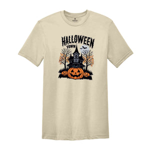 Halloweentown Shirt, Vintage Halloween Shirt, Fall Autumn Season Shirt, Halloween Party Shirt, Halloween Mom Shirt, Trendy Pumpkin Shirt