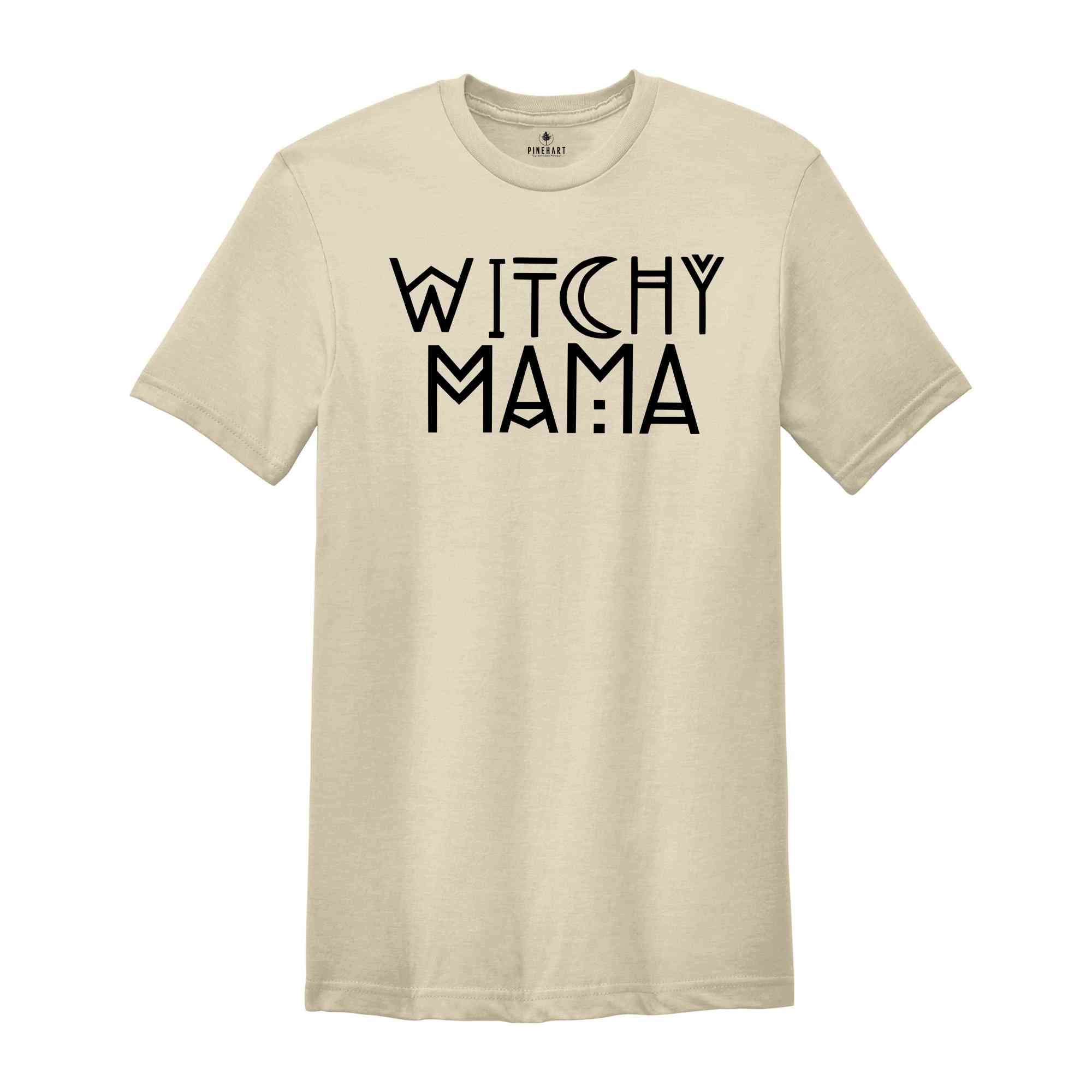 Witchy Mama, Witchy Mama Shirt, Halloween Shirt, Witch Shirt, Halloween T shirt, Witchy Shirt, Witchy Clothing,Halloween Gift, Witchy gift