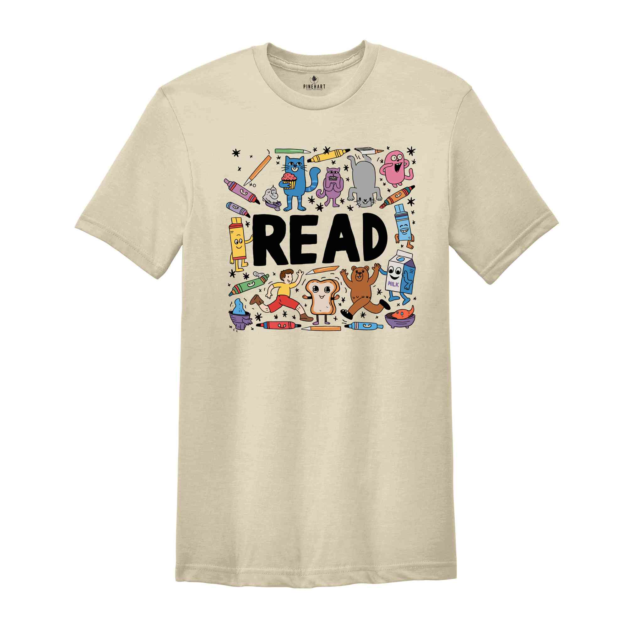 Read Shirt, Read Children's Books Teacher Shirt, Teacher Life Shirt, Teacher Shirt, Kindergarten Shirt, Gift For Teacher