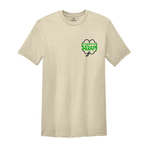 Pocket Occupational Therapy Shirt, Saint Patrick's Day Shirt, Four Leaf Clover Shirt, OT Shirt, Ot Lucky Shirt, Irish Shirt, Lucky Shirt