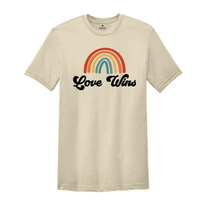 Love Wins Shirt, Rainbow Shirt, LGBT Shirt, Love Is Love Shirt, Equal Rights Shirt, LGBTQ Shirt, Gay Shirt, Lesbian Shirt