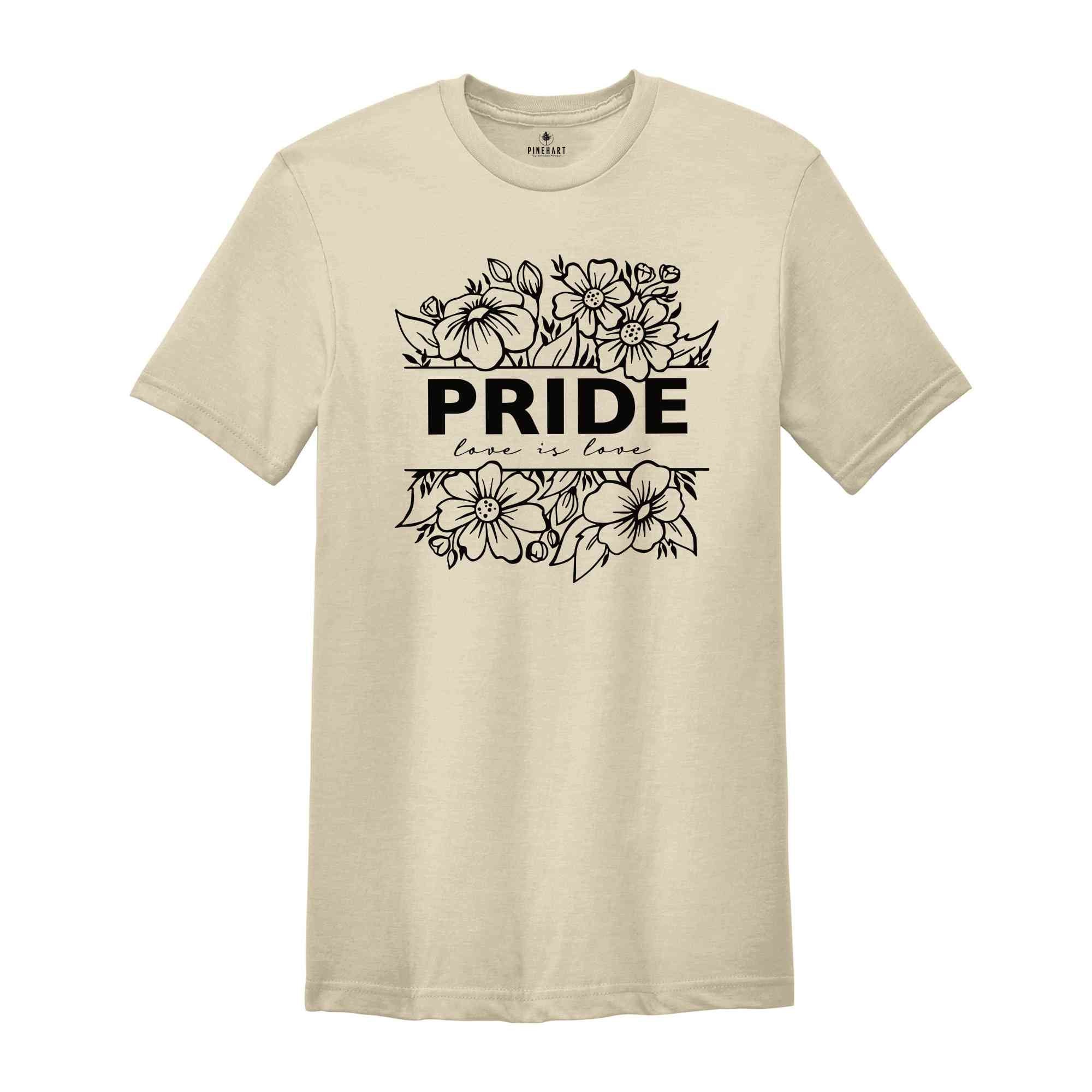 Pride Love is Love Shirt, Pride Month Shirt, LGBTQ+ Shirt, Hurts No One Tee, Pride Gift, Equality Tshirt, Rainbow tee