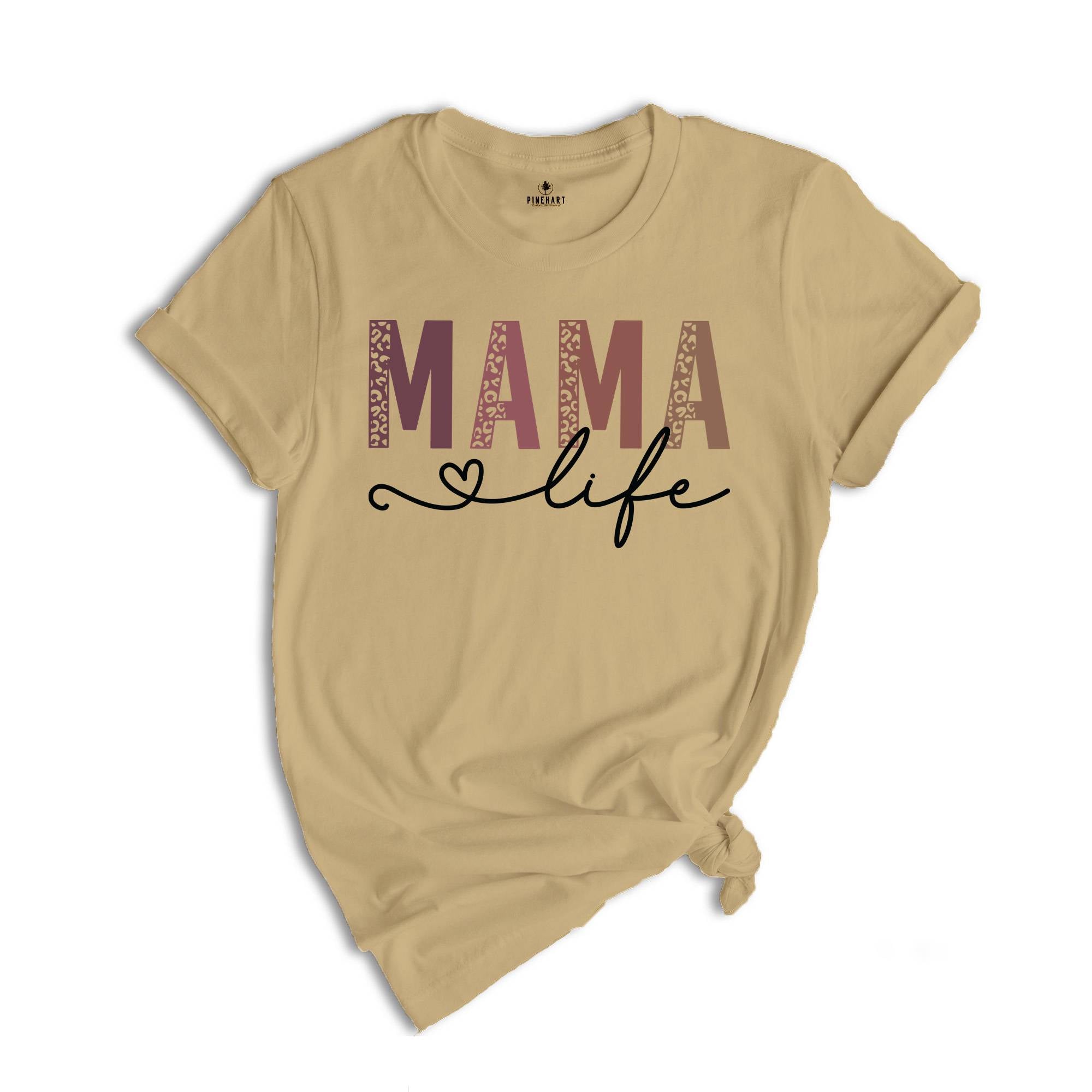 Mama Life Shirt, Mama Shirt, Leopard Mama Shirt, Mom Shirt, Colorful Mama Shirt, Blessed Mama Shirt, Mother's Day Shirt, Mama Gift