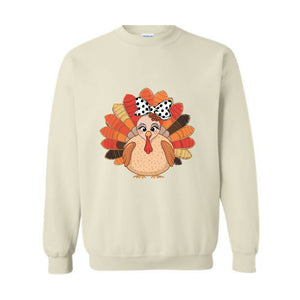 Thanksgiving Turkey Sweatshirt, Turkey Shirt, Family Sweatshirt, Thanksgiving Shirt, Fall Sweatshirt, Women Thanksgiving Sweater