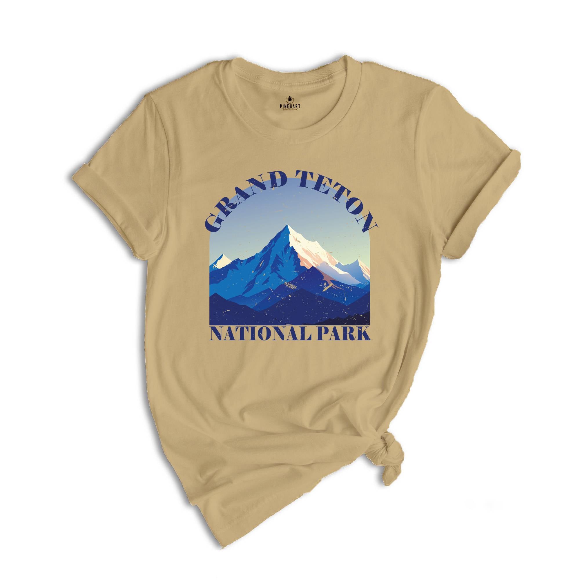 Grand Teton National Park Shirt, Wyoming T-Shirt, Grand Teton Vintage National Park Shirt, Mountain Shirt, Grand Teton Park Grand Tee