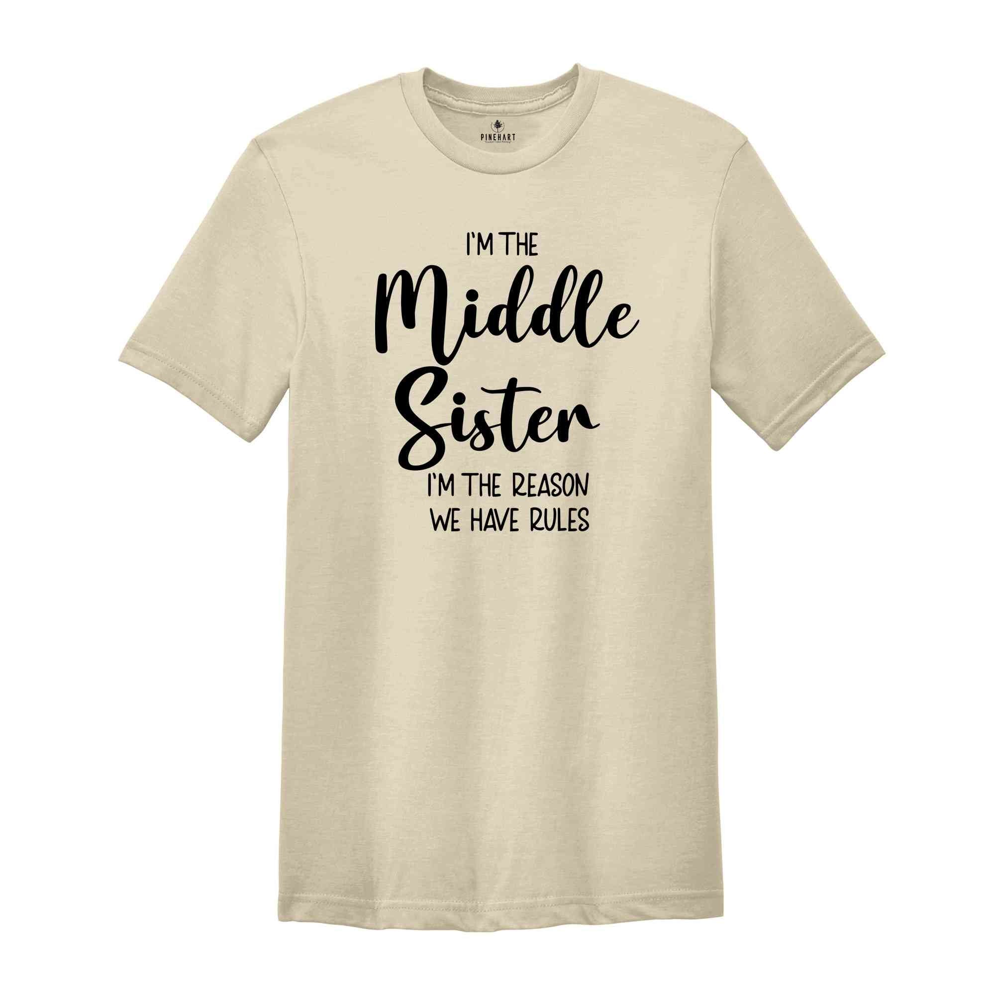 Oldest Sis Shirt, Youngest Sis Shirt, Middle Sister Shirts, Sister Shirt, Sibling Shirt, Family Matching Shirt, Sister TeeOldest Sis Shirt,