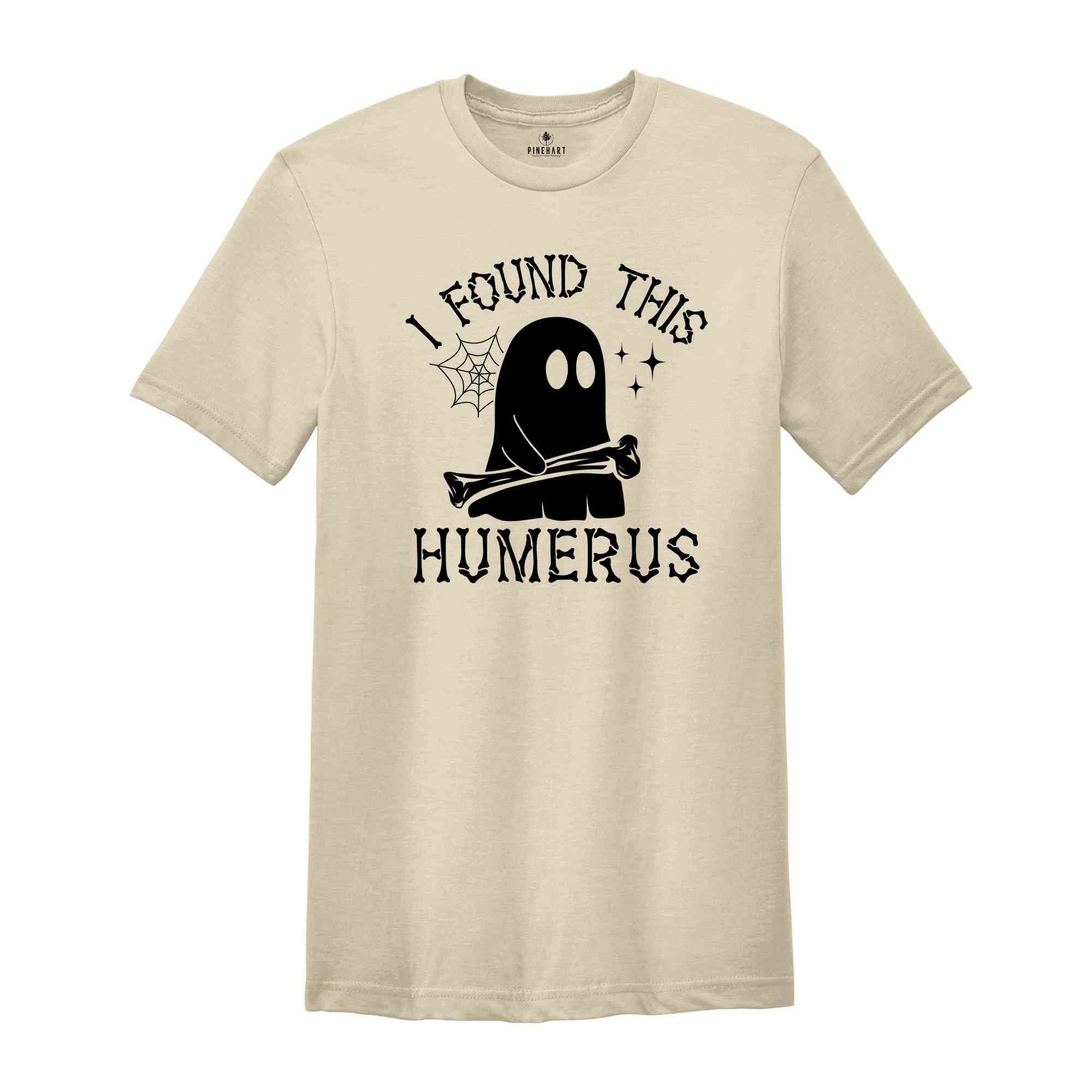 I Found This Humerous Shirt, Funny Doctor Ghost Tee, Halloween Nurse Shirt, Nurse Halloween Gift, Spooky Season Shirt