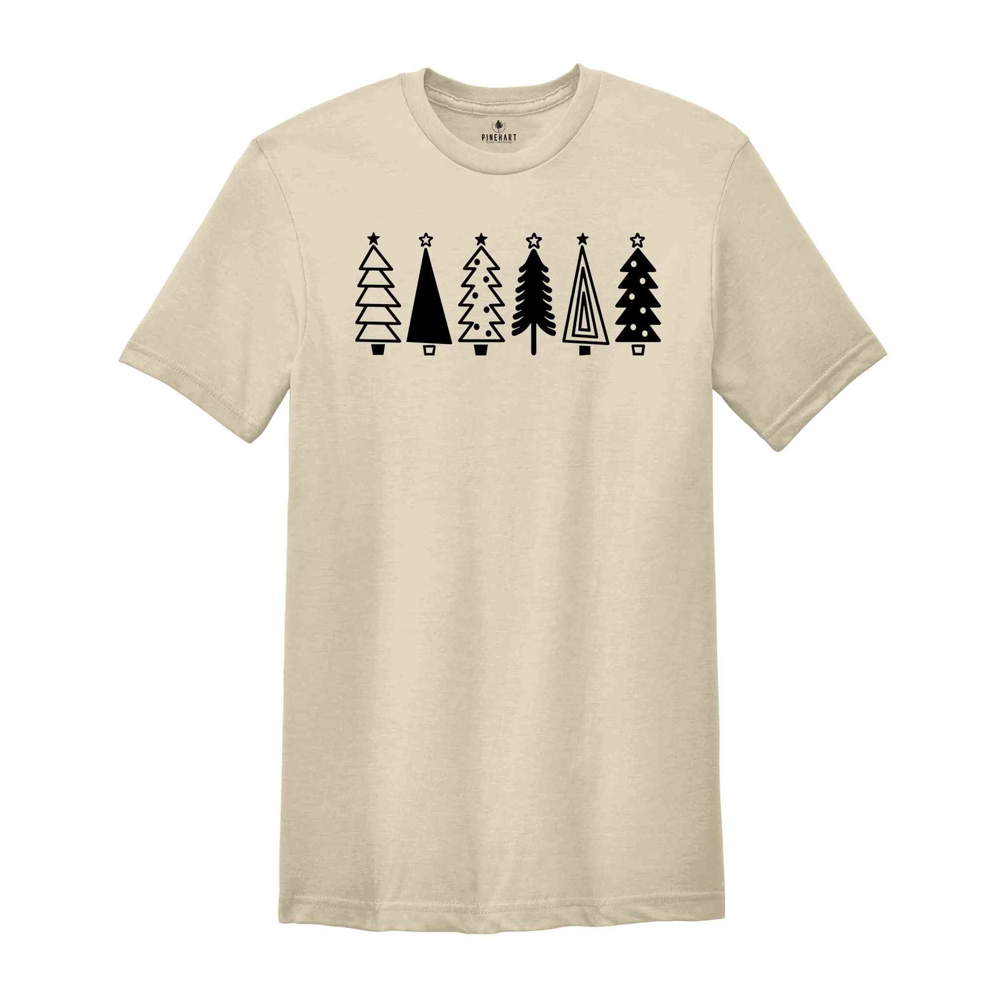 Christmas Tree Shirt, Christmas Gift, Xmas Tee, Christmas Party Tee, Xmas Tree Gift, Xmas Party Shirt, Pine Tree Shirt